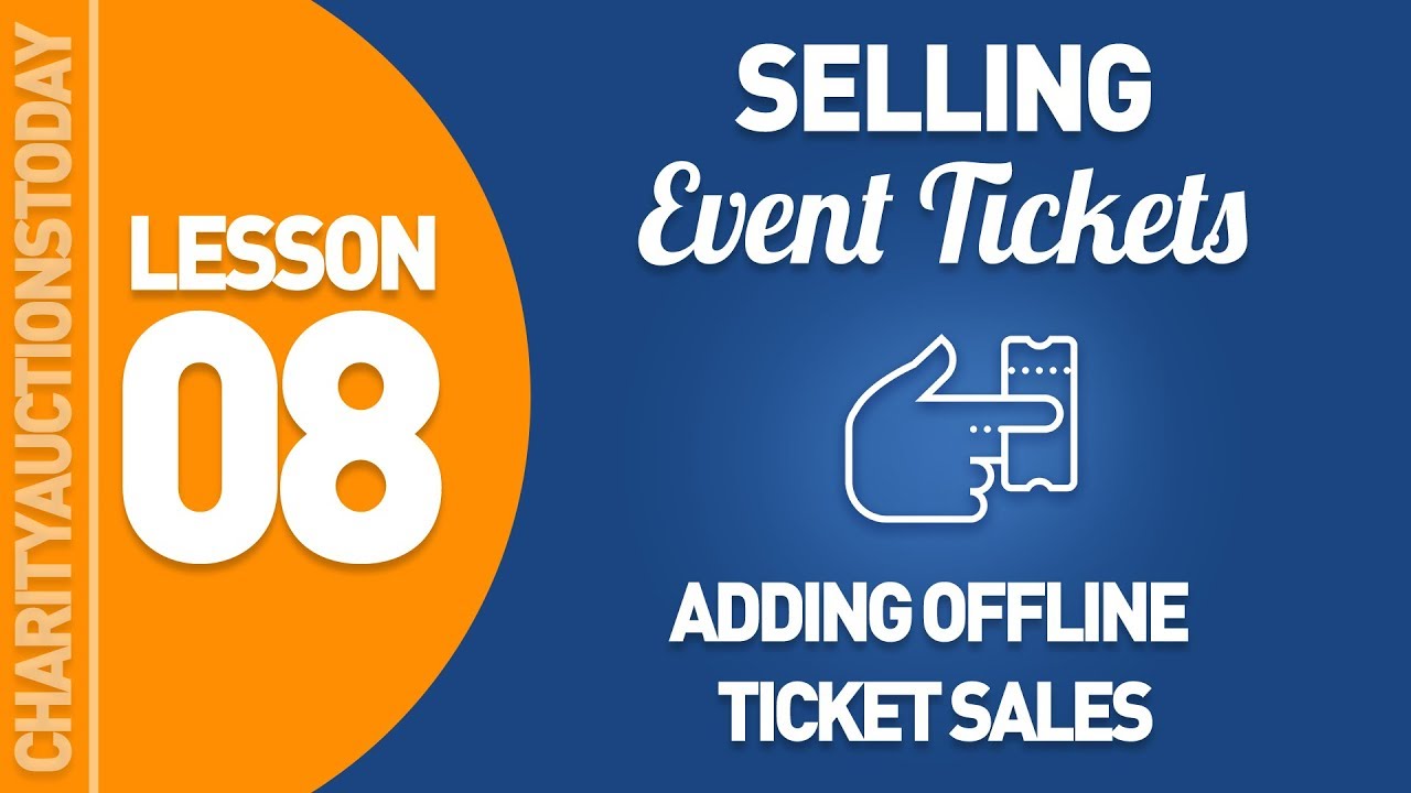 Adding Offline Ticket Sales