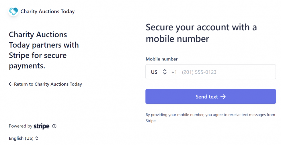 How To Connect Stripe Auction Payment | CharityAuctionsToday