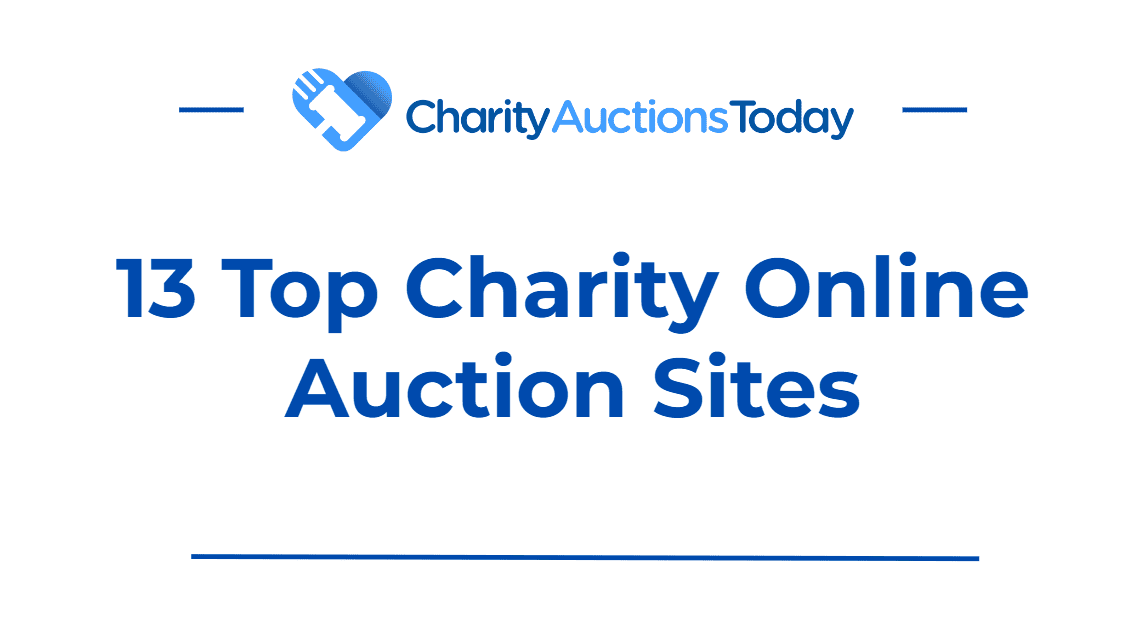 top charity auction sites title card