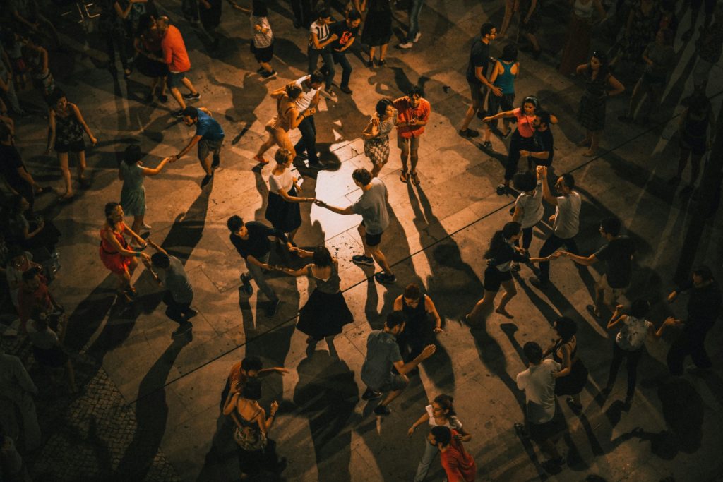 dancers on dance floor