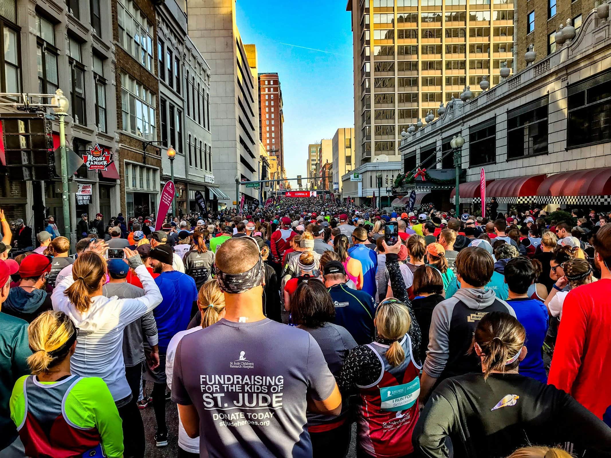 fundraising walk/run in a city