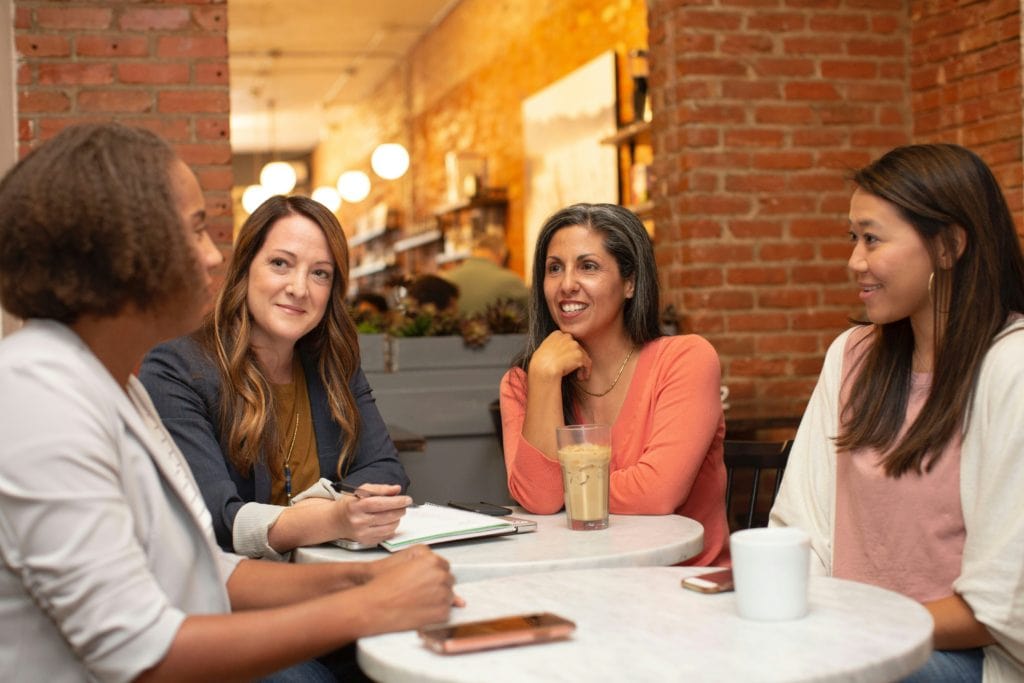 women meeting